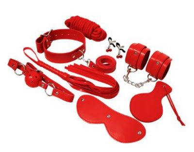 Kit BDSM Experience Fetish Rojo.