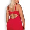 chemise jolierose rojo xxl