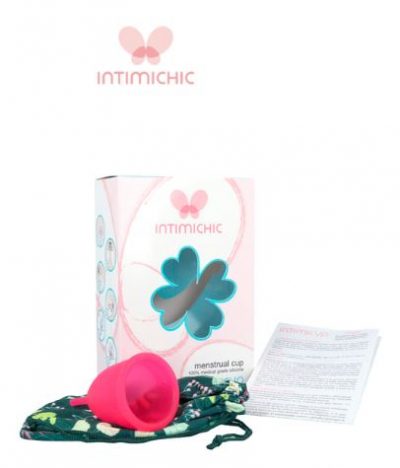 Copa Menstrual silicona IntimiChic. Talla S