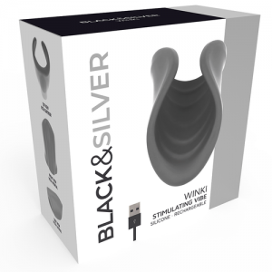 Masturbador Black&Silver Winki
