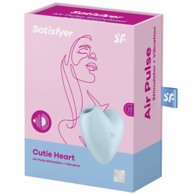 Satisfyer Cutie Heart Azul - Imagen 4