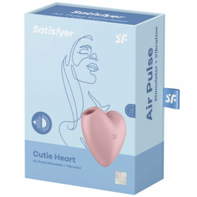 Succionador Satisfyer Cutie Heart Rosa - Imagen 2