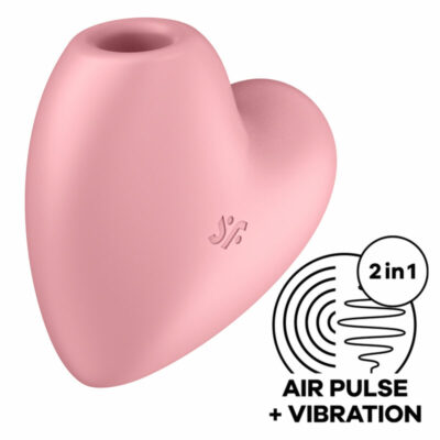 satisfyer succionador cutie heart rosa