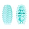 Huevo Masturbador Reversible Turquesa PrettyLove - Imagen 2