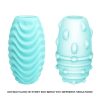 Huevo Masturbador Reversible Turquesa PrettyLove - Imagen 4